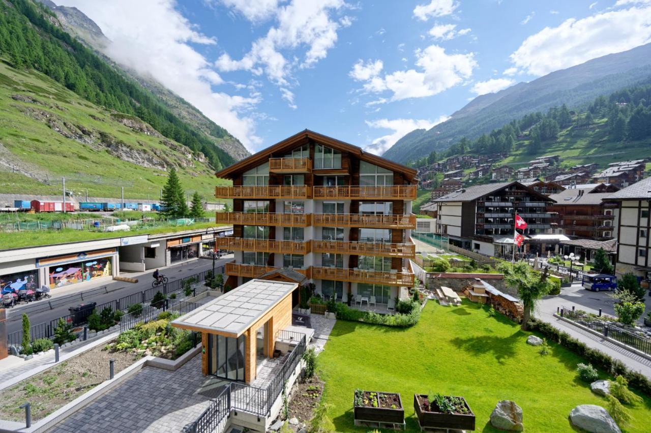 Naco Aparthotel By Arca Spa Zermatt Exterior foto