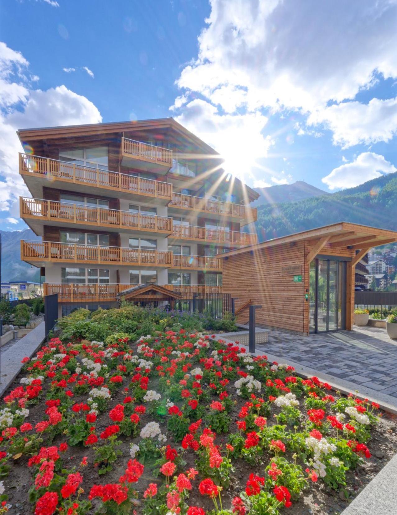 Naco Aparthotel By Arca Spa Zermatt Exterior foto